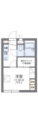 レオパレス植草の物件間取画像